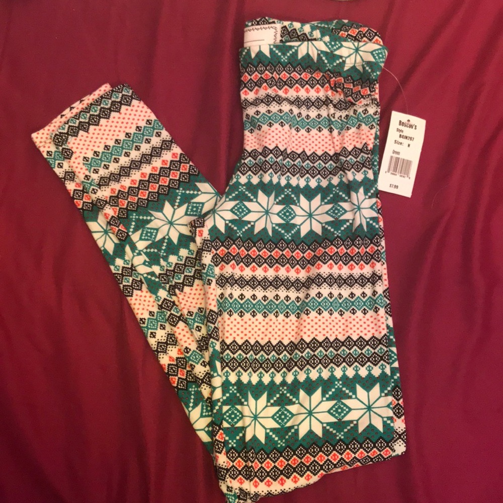 Boscov’s Christmas 🎄 Pattern Leggings